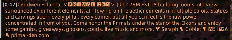 The Primal Den Shout